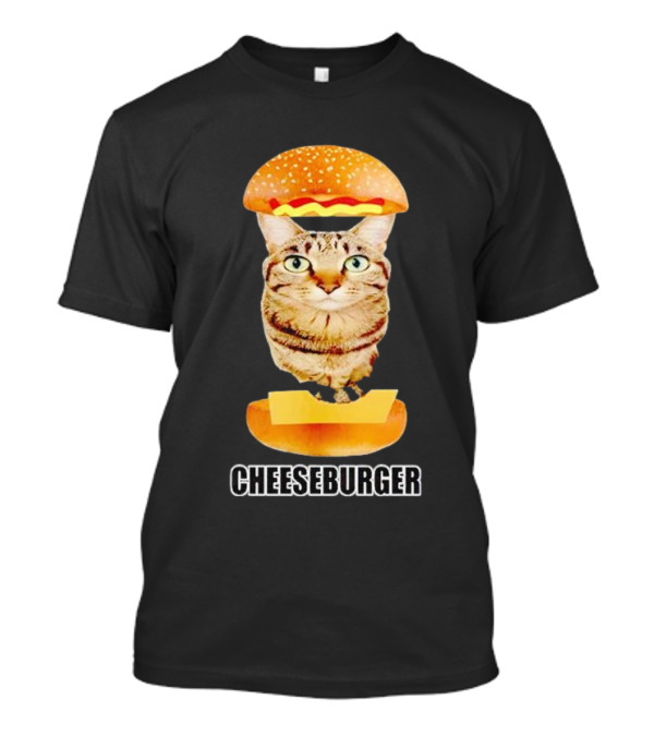 Cat Inside Cheeseburger Delight T-Shirt