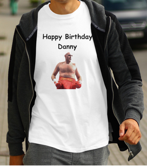 Happy Birthday Danny Boxing Champion T-Shirt