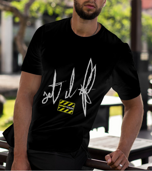 OFFSET TEARS 4 Caution Tape Signature T-Shirt