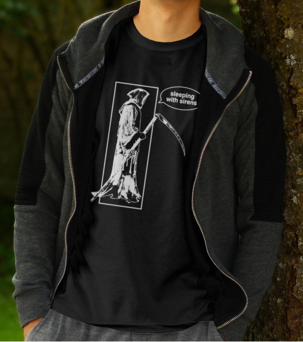 Sleeping With Sirens Grim Reaper Scythe T-Shirt