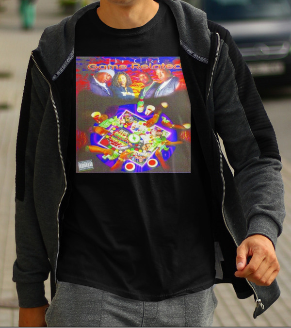The Click Game Related Album Cover T-Shirt