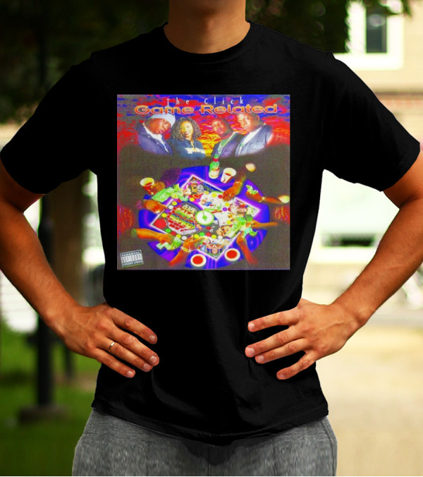 The Click Game Related Album Cover T-Shirt