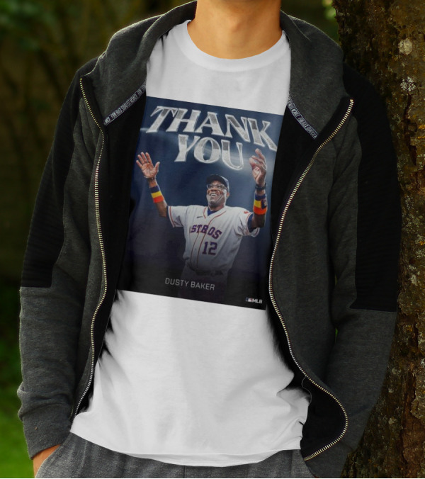 THANK YOU DUSTY BAKER ASTROS MLB T-Shirt