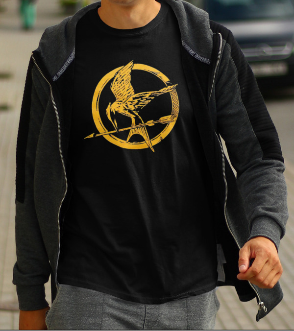 Mockingjay Pin Icon The Hunger Games T-Shirt
