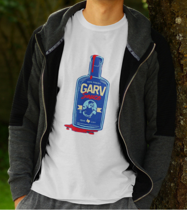 Mitch Garver Garv Sauce Texas Rangers 100% Fresh Texas U.S.A T-Shirt