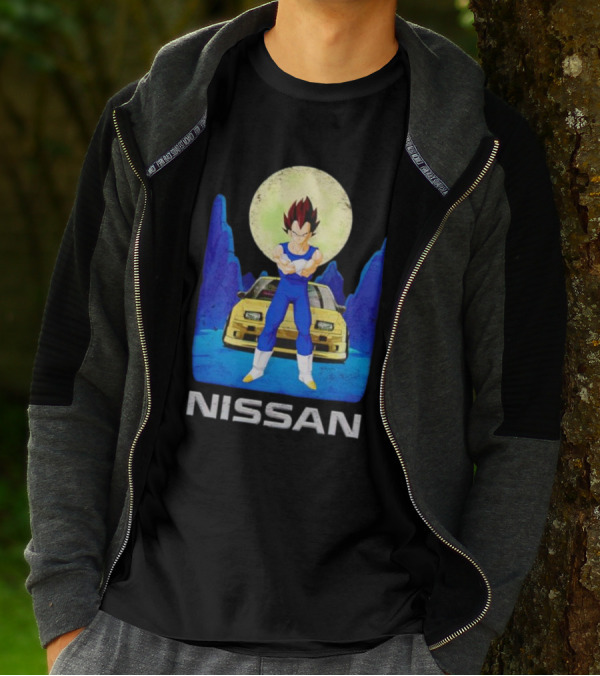 Nissan Vegeta Anime Classic Car Fusion T-Shirt