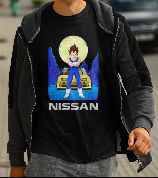 Nissan Vegeta Anime Classic Car Fusion T-Shirt