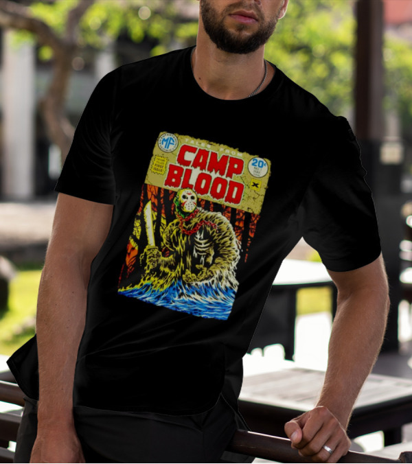 Tales From Camp Blood First Issue Jason Voorhees Comic Style 20¢ No. 1 May T-Shirt