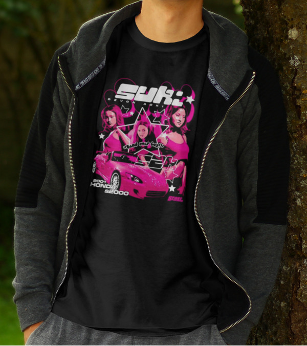 Suki Devon Aoki 2F2f 2001 Honda S2000 Racer Girl Power T-Shirt