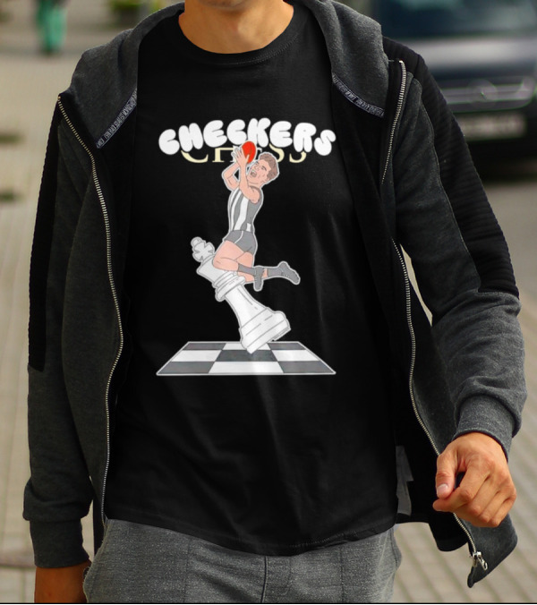 Checkers Chess Dunk King Piece Basketball Jumper T-Shirt