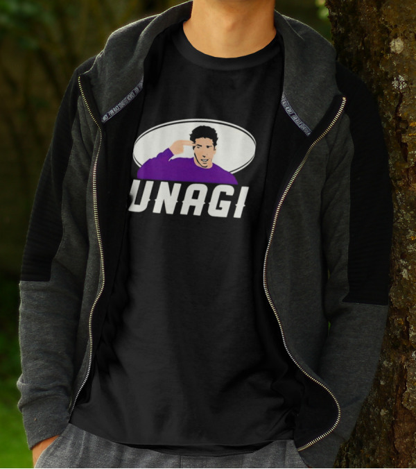 Friends Ross Geller Unagi Iconic Gesture From The One With Unagi T-Shirt