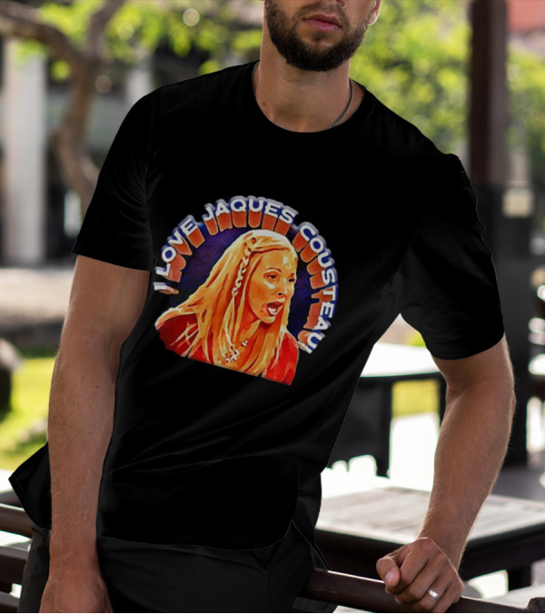 I Love Jaques Cousteau Phoebe Fan T-Shirt