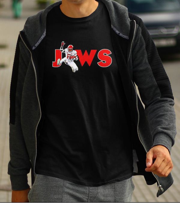 Jaws Jawhar Jordan 25 Louisville Cardinals Football T-Shirt