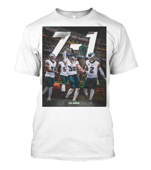 Philadelphia Eagles 7-1 Halloween Go Birds T-Shirt