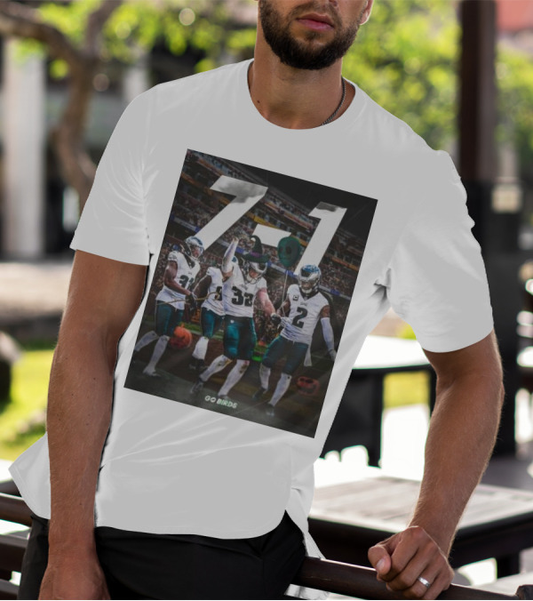 Philadelphia Eagles 7-1 Halloween Go Birds T-Shirt