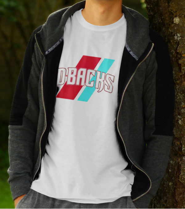 Arizona DBbacks Tri-Color Stripe T-Shirt