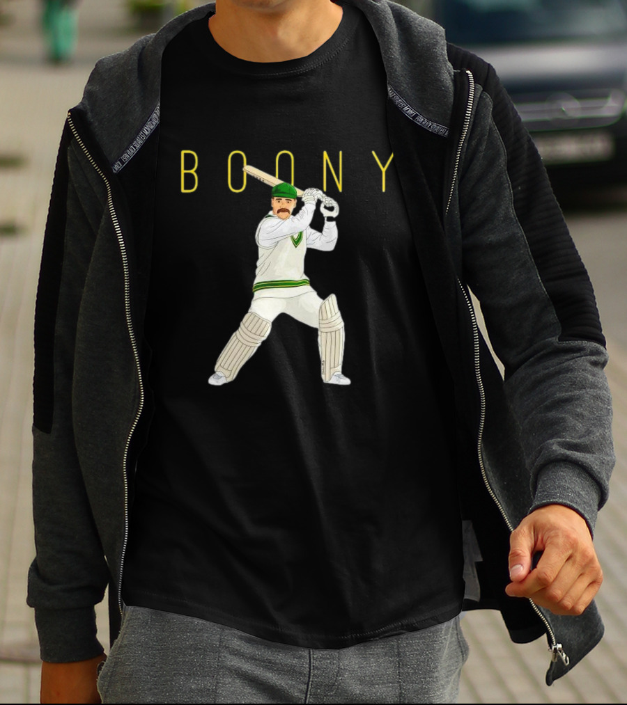 BOONY David Boon Test Cricket Player T-Shirt