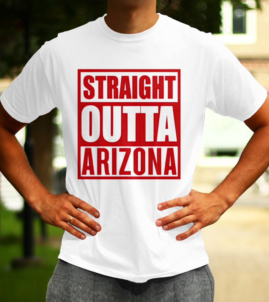 Straight Outta Arizona Diamondbacks T-Shirt