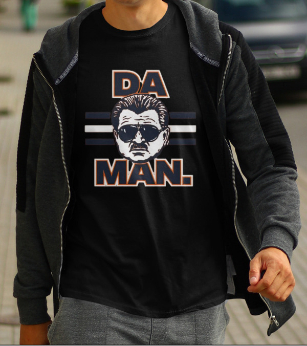 Mike Ditka Da Man Coach Sunglasses Iconic T-Shirt
