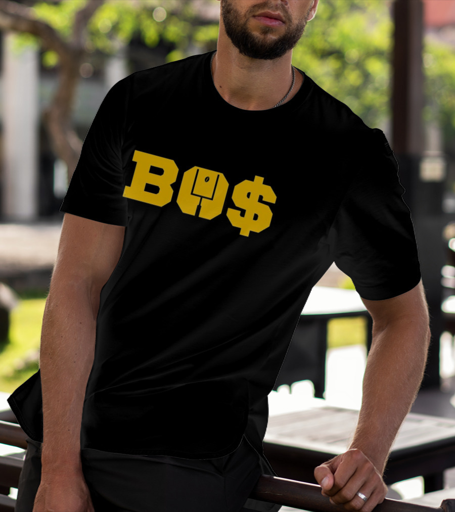 Pittsburgh BO$ Yellow Football T-Shirt