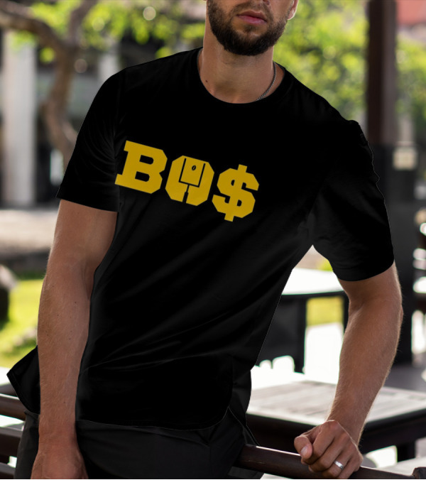 Pittsburgh BO$ Yellow Football T-Shirt