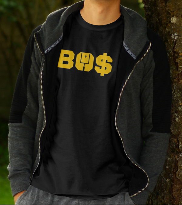 Pittsburgh BO$ Yellow Football T-Shirt