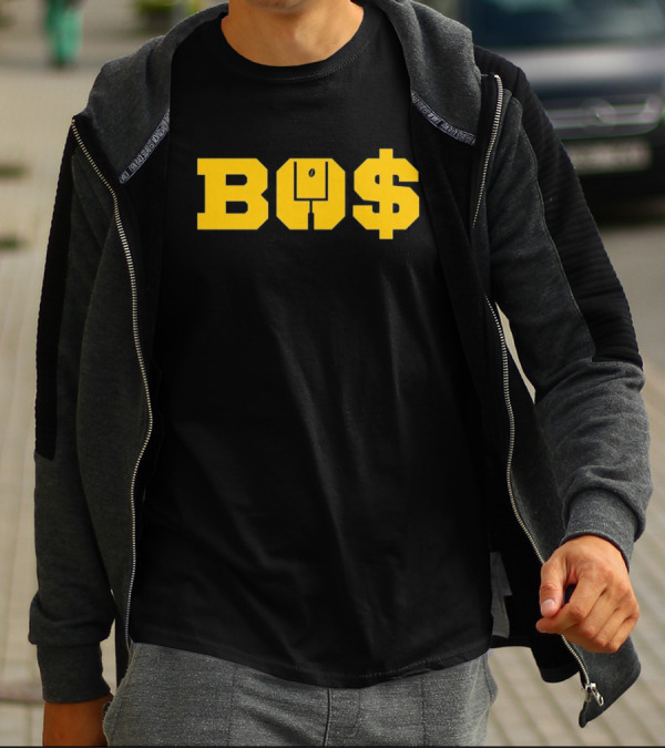 Pittsburgh BO$ Yellow Football T-Shirt