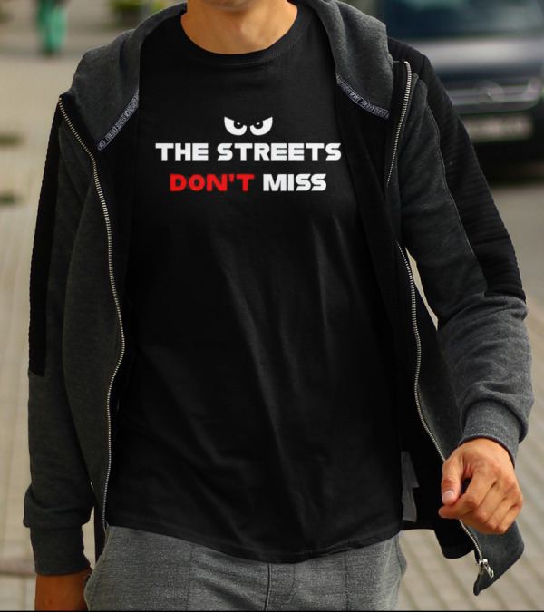 The Streets Don't Miss Eyes Emblem T-Shirt