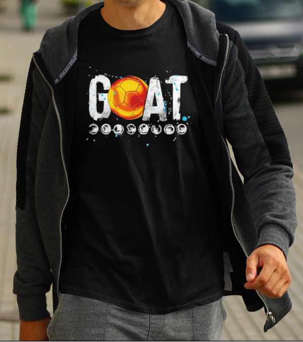 GOAT Ballon D'or 8 Soccer Legend T-Shirt