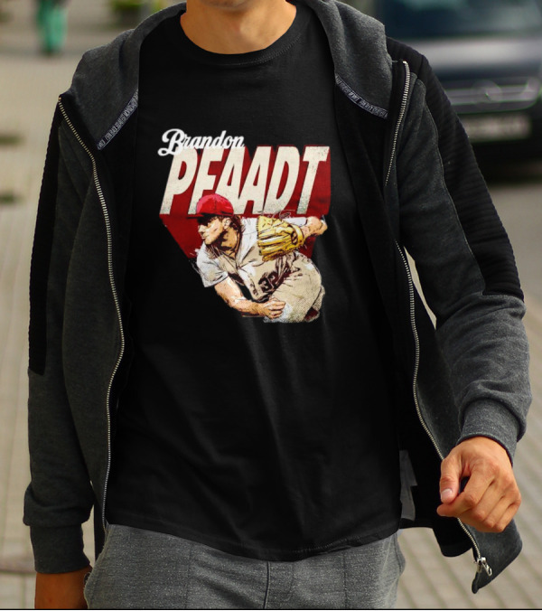 Brandon Pfaadt Arizona Diamondbacks Pitching Action Signature T-Shirt