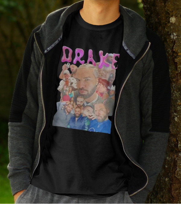 Drake Multi-Portrait Collage T-Shirt