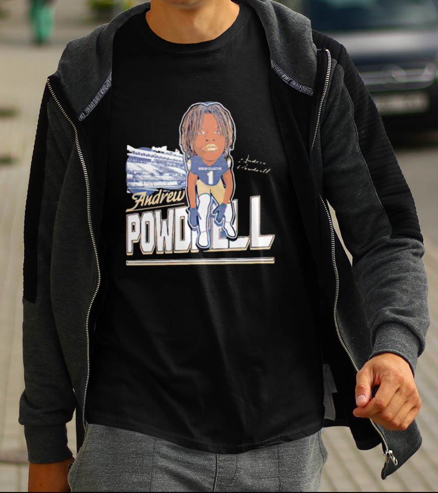Andrew Powdrell Number 1 Honor Groundstone Signature T-Shirt