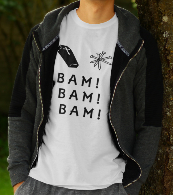 Dave Bussberg Coffin Nails Bam Bam Bam T-Shirt