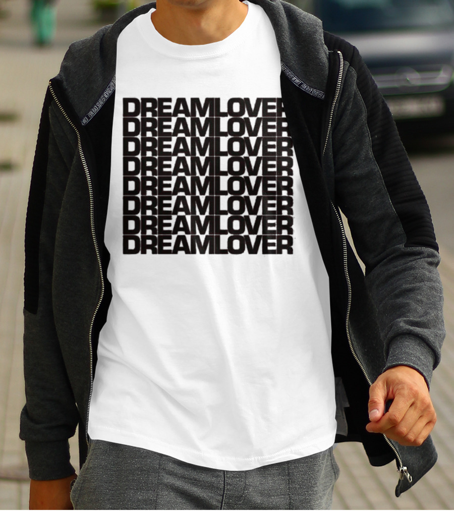 Mariah Carey Dreamlover Repeated Text T-Shirt