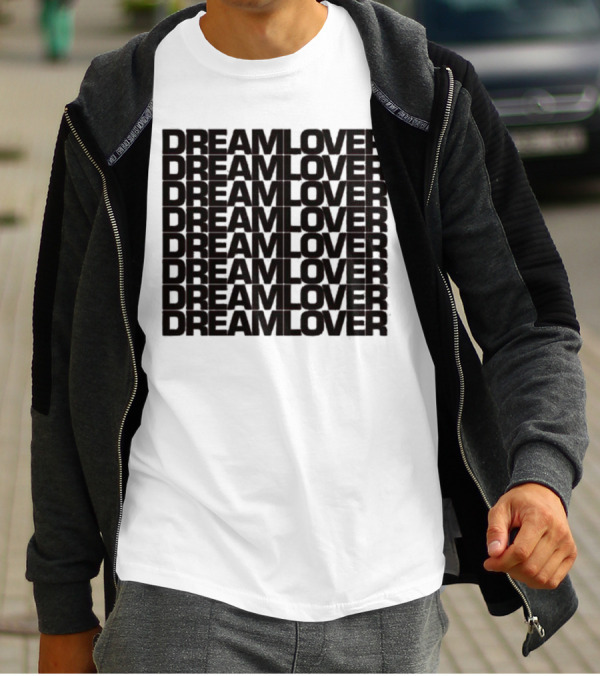 Mariah Carey Dreamlover Repeated Text T-Shirt