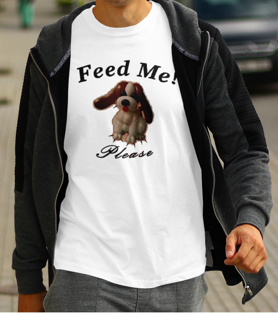 Milan Brielle Feed Me Please Puppy T-Shirt