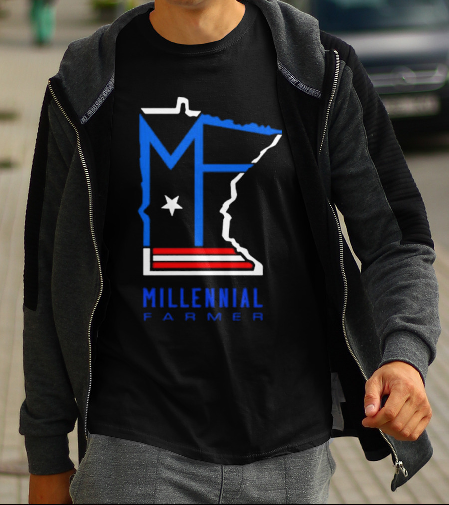 Millennial Farmer RWB Minnesota T-Shirt