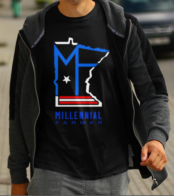 Millennial Farmer RWB Minnesota T-Shirt