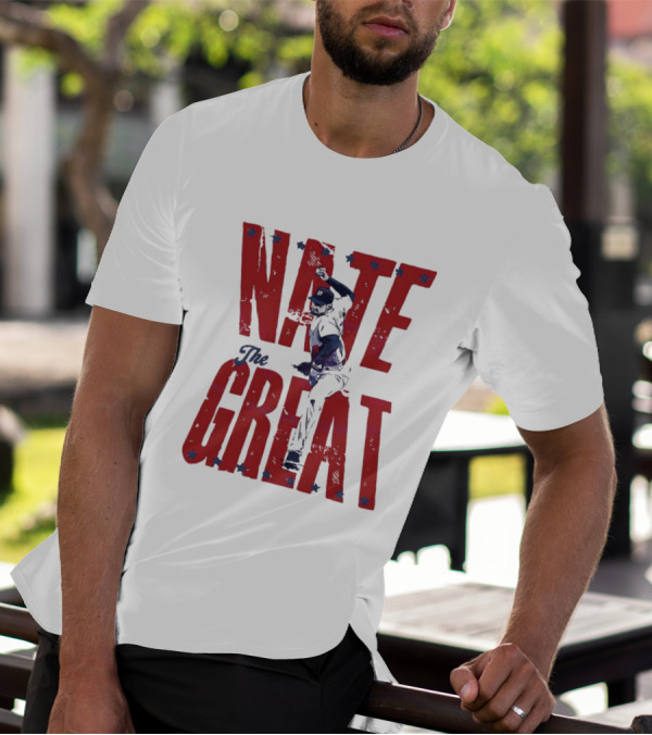 Nate The Great Nathan Eovaldi Baseball Pitcher T-Shirt