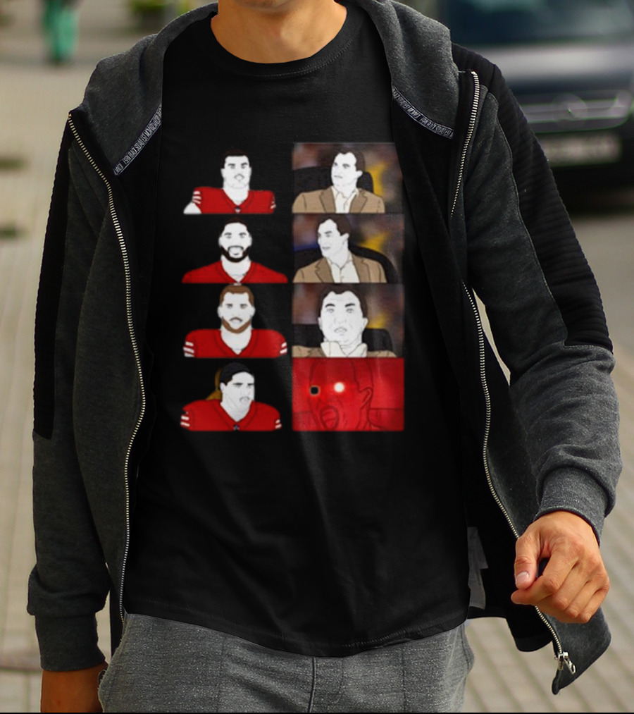 Rita Oak Mr. McMahon Meme San Francisco 49ers Football Reaction T-Shirt