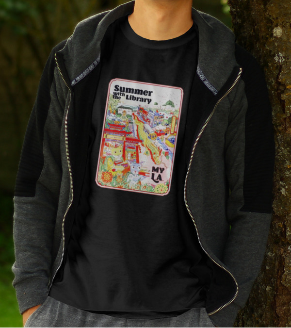Summer With The Library My LA T-Shirt