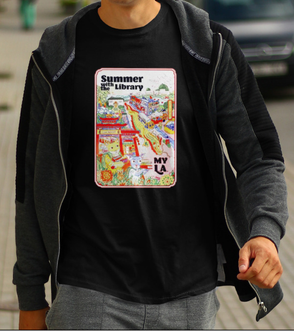 Summer With The Library My LA T-Shirt