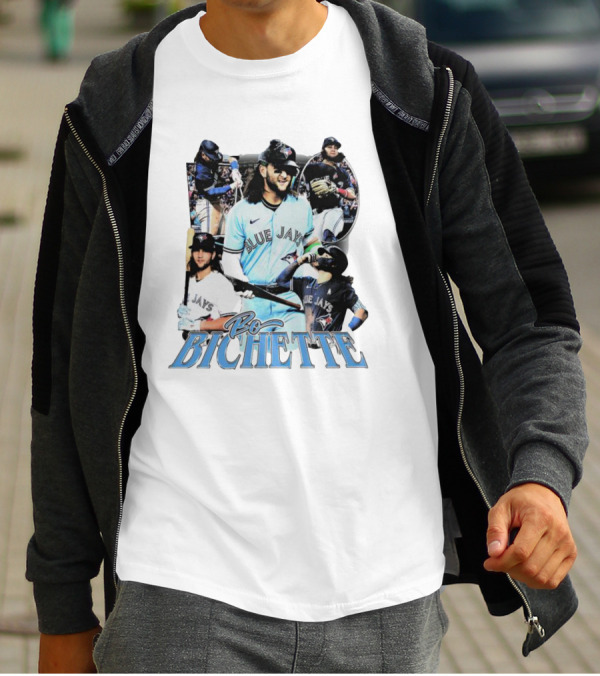 Toronto Blue Jays Bo Bichette Collage MLB Collector's Edition T-Shirt