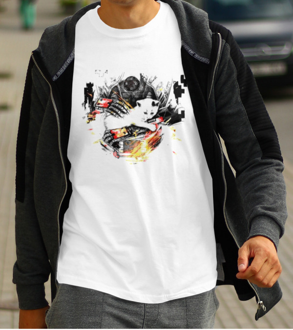 Devolver Digital Merch The Talos Principle Glitch T-Shirt