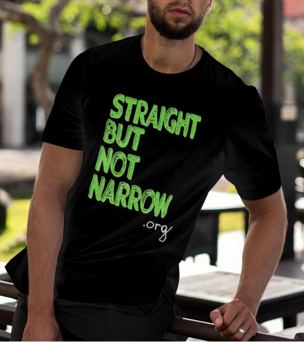 Josh Hutcherson Straight But Not Narrow Support .Org T-Shirt