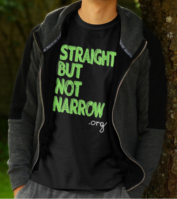 Josh Hutcherson Straight But Not Narrow Support .Org T-Shirt