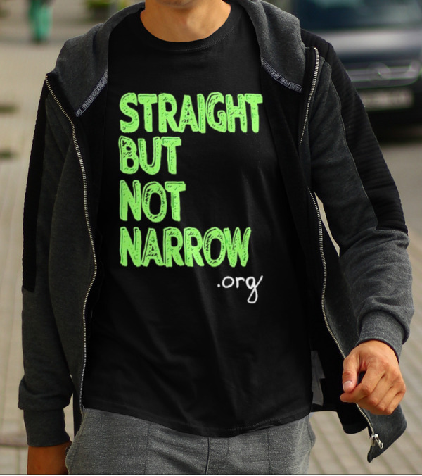 Josh Hutcherson Straight But Not Narrow Support .Org T-Shirt
