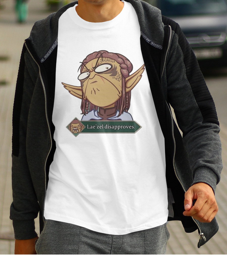 Lae’zel Disapproves Baldur's Gate Meme Expression T-Shirt