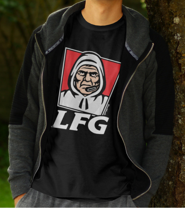 LFG Bill Belichick Hoodie Cartoon Sketch T-Shirt