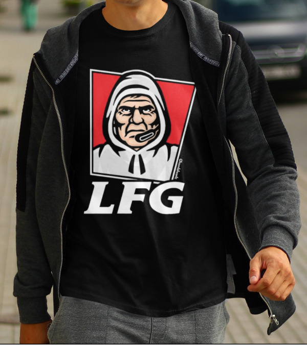 LFG Bill Belichick Hoodie Cartoon Sketch T-Shirt